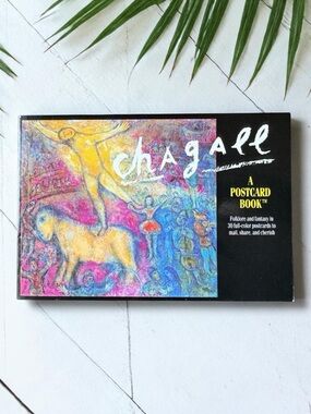 Marc Chagall Postcard Book Smithsonian Museum Shops 1990 30 Art Postcards